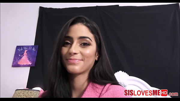 SisLovesMeHD.com – Sexy Young Brunette Teen Latina Step Sister Fucked POV