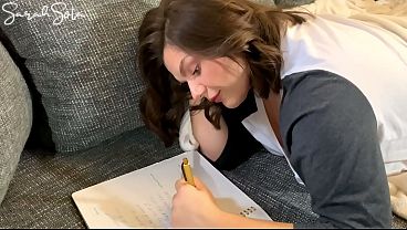 Dear diary – I wish my step brother would fuck me – taboo fantasy with creampie
