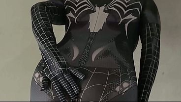 Cosplay Spiderman hitam Bokep indo Terbaru